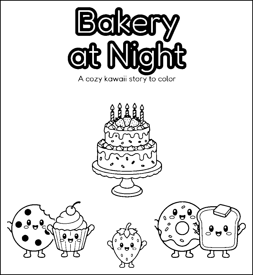 Bakery at Night, title page