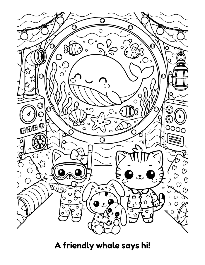 Blanket Fort coloring page sample 4